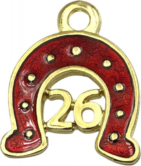 Tabletop Lucky Charm Horseshoe Gold 2.5cm 4pcs