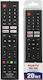Universal Remote Control for Τηλεοράσεις , LG , Sony , Samsung , Philips , Panasonic , JVC , Beko , Thomson , Vestel , Grundig , Hitachi , Hisense and Haier 6931956800984
