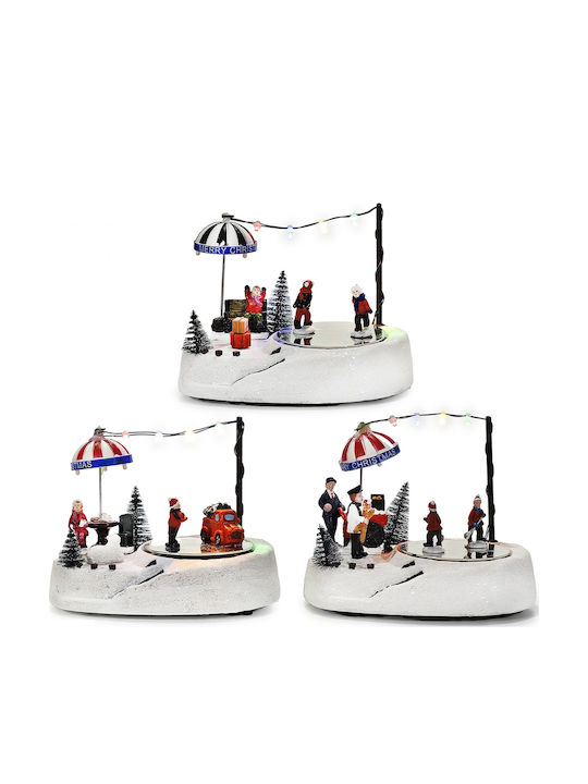 ArteLibre Christmas Illuminated Decorative with Music and Movement