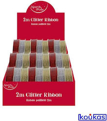 Claire Fontaine Christmas Gold Ribbon