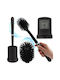 Ceramic Toilet Brush Black