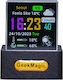 Geekmagic Crystal Cube Photo Display Holographic Desktop Smart Weather Station Digital Clock Gif Animations Album