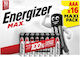 Energizer Alkaline Batteries AAA 1.5V 16pcs
