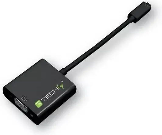 Techly Μετατροπέας micro HDMI / VGA / HDMI male σε micro HDMI / VGA / HDMI female 1τμχ 302938
