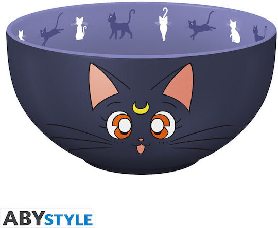 Abysse Serving Bowl Round Ceramic