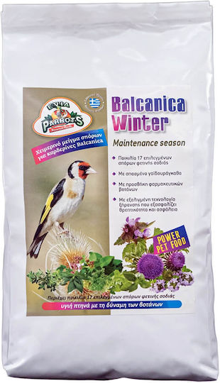 Evia Parrots Balcanica Winter Winter Seed Mix for Goldfinches 15kg