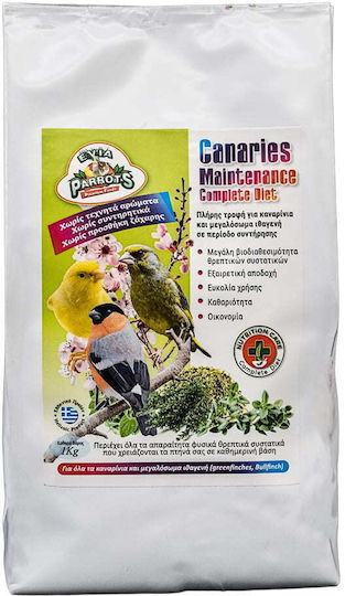 Evia Parrots Canaries Complete Diet Complete Food Feed Canary Maintenance 10kg
