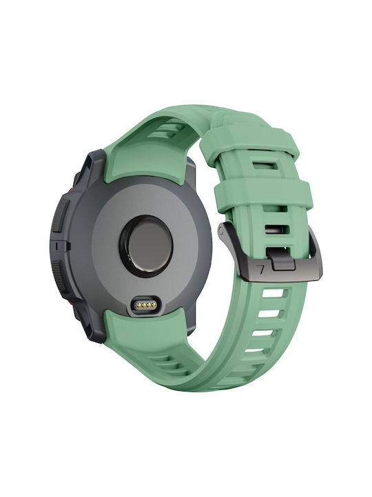 Garmin Instinct 3 Amoled Instinct 3 Solar 50mm Curea din Silicon Verde Deschis Garmin Instinct 3 Amoled Instinct 3 Solar 50mm Curea din Silicon Verde Deschis