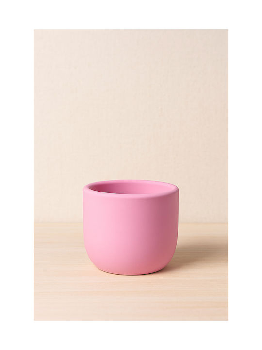 Decorative Vase Pink 8x9cm
