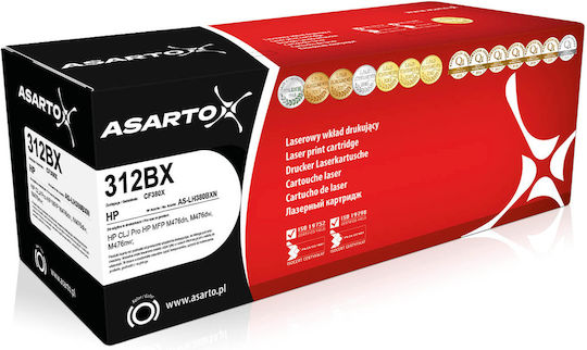 Asarto Toner Cartridge HP 312BXN CF380X 4400 PP Black