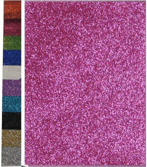 Colorfix Canson Cardboard Glitter Fuchsia 50x70cm 250gr
