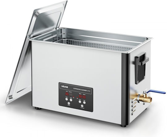 Vevor Curățător Ultrasonic 30lt Inox Cu Temporizator Mecanic