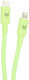 Blue Eagle Vl-03 Fast Charging Data Cable 20w Lightning Type C Green