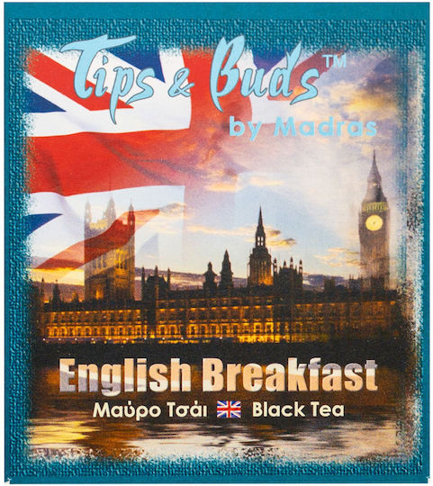 Tips & Buds English Breakfast Black Tea 10 Bags