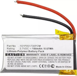 Coreparts Batterie Drahtloser Kopfhörer 0,6wh Li-pol 3,7v 180mah Schwarz Gn Gn9330 Netcom