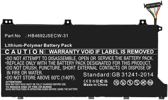 CoreParts Συμβατή Μπαταρία για Huawei Notebook με 3000mAh