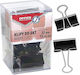 Office Products Κλιπς 32mm Μαύρα 12τμχ