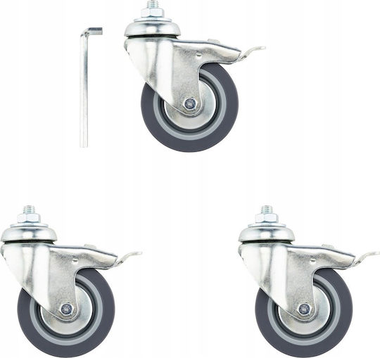 Manfrotto Колела За Статив Manfrotto 104 75mm Със Спирачки