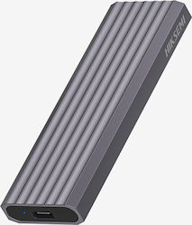 Hikvision Hard Drive Case M.2 SATA III NVME in Schwarz color