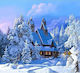 Norimpex Мозайка Диамантено 5D Зима 40x30см