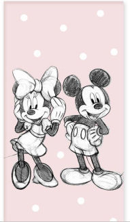 Mickey & Minnie Mouse Kinder-Strandtücher 70x140 Cm 110059