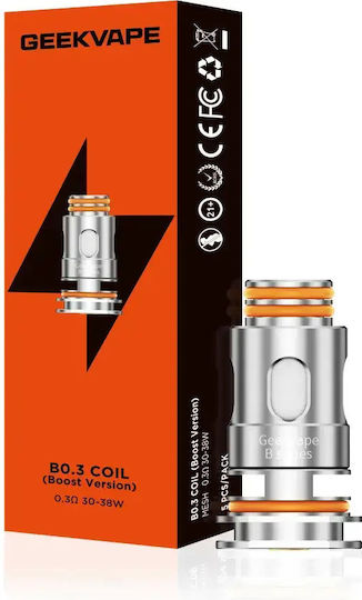 Geek Vape B Series Boost Αντιστάση Ηλεκτρονικών Τσιγάρων 0.3ohm (DL)