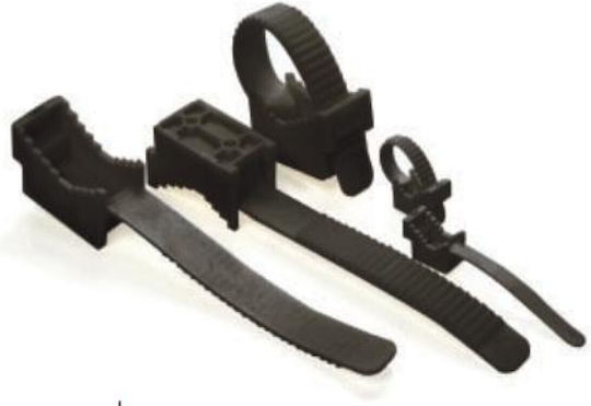 Strap Bracket Fixing Cables Up-22uv Black 100pcs