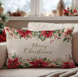 By Queen Limited Festive Edition Μαξιλαροθήκη Merry Christmas Bliss 50×30 Εκ