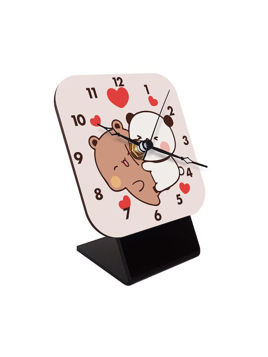 Koupakoupa Bubu & Dudu Επιτραπέζιο Ρολόι KP_31928_clock-desk-square