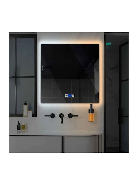 Reyze Ambient Квадратно Банско Огледало LED Tou...