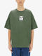 T-shirt Pigment Bronze Green