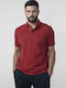 Polo Blouse Red