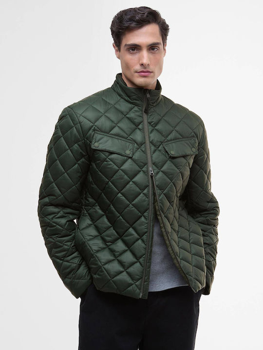 Barbour Jacke Puffer Khaki