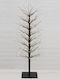 Weihnachtsbaum 90cm mit LED-Beleuchtung Schwarz
