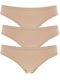 Damen Brasilien 3Pack Beige