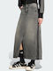 Denim Maxi Rock Grey