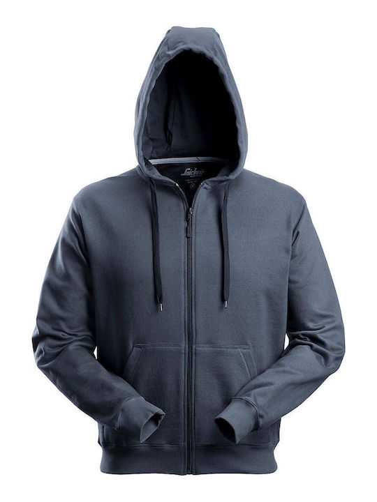 Hanorac Cu Glugă Și Fermoar 2801 Snickers Gri Base 1800