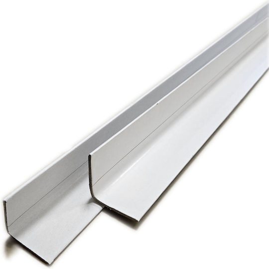 Χαρτινες Γωνιες Παλετων Λευκες 4,5x4,5x1,80