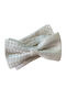 Men's Teenage Bow Tie Cufflinks Pochette Set Ivory Beige Gold