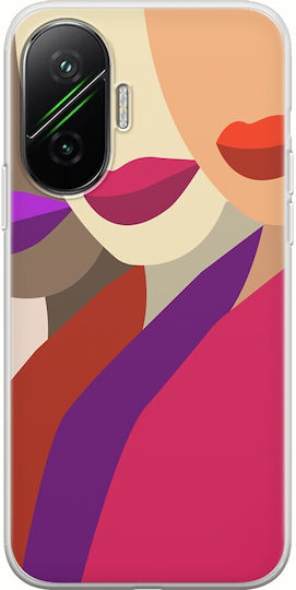 Women Xiaomi Poco F7 5G Flexible TPU Transparent Silicone