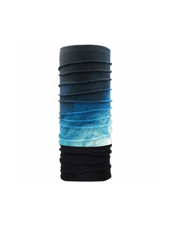 Matt Coolmax Polartec Fleece Sporthalsband Blau