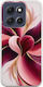 Mobile Phone Case Valentine's Day Abstract Watercolor Love Motorola Moto G86 5G Flexible TPU Transparent Silicone