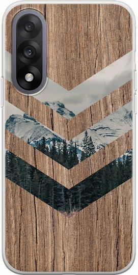 Chevron Mountain OnePlus Nord 5 5G Гъвкав TPU Прозрачен Силикон