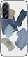 Blue Brown Paint Blocks Oneplus Nord 5 5g Black Tpu Μαύρη Σιλικόνη