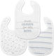 Lorelli Bib Fabric with Hoop & Loop Fastener Na...