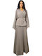 Set mit Maxi Rock Grey