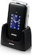 Brondi Amico Supervoice Dual SIM Κινητό με Μεγάλα Κουμπιά Μαύρο