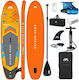 Aqua Marina AMgo Turbo 366 + BlueDrive S Inflatable SUP Board / Kayak with Length 3.66m Orange