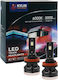 Lamps Car H8 / H9 / H11 Canbus LED 6500K Cold White 12-24V / 12V 80W 1pcs