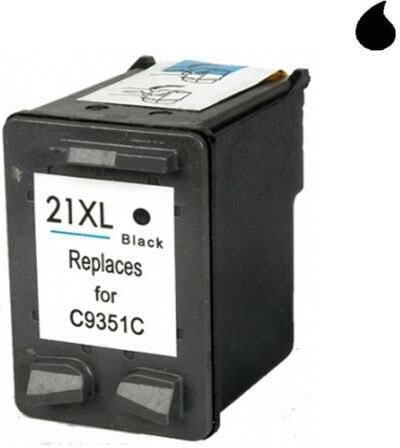 Касета HP Серия D1000/Серия D2000/Серия F2000/Серия F4000 Черен CH21XL Orink Несъвместимо